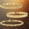 EandChic 3link Gold Bracelet