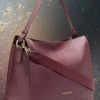 EandChic Burgandy Purse
