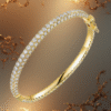 EandChic Eternity Gold Bangle