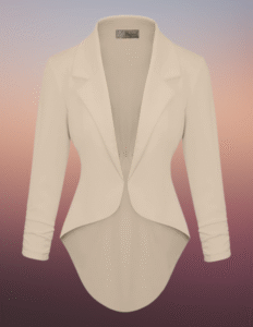 EandChic Off White Blazer