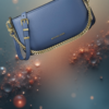 EandChic MK Blue Handbag