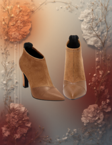 EandChic Brown Short Boots