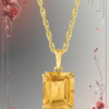 EandChic Citrine Necklace