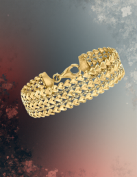 EandChic Yellow Gold Bracelet