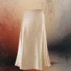 EandChic FrizzyWine Skirt