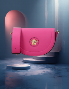 EandChic Fuscia V Handbag