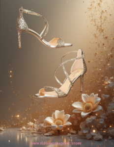 EandChic Gold Formal Sandals2