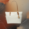 EandChic White MK Handbag
