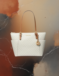 EandChic White MK Handbag