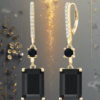 EandChic Onyx Earrings