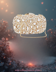 EandChic Rhinestones Clutch2