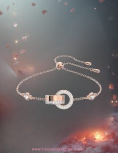 EandChic Rose Gold Hollow Bracelet2