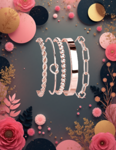 EandChic Rose Puff Sleeves