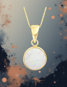 EandChic White Gold Necklace