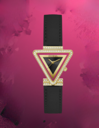 EandChic Black Guess Watch