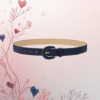EandChic Blue Leather Belt