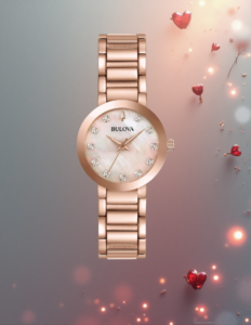 EandChic Bulova Rose Gold Watch