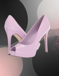 EandChic Lilac Platform Stiletto Pumps