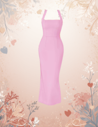 EandChic Midi Halter Dress