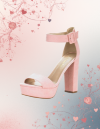 EandChic Open Toes Plaftorm Stiletto